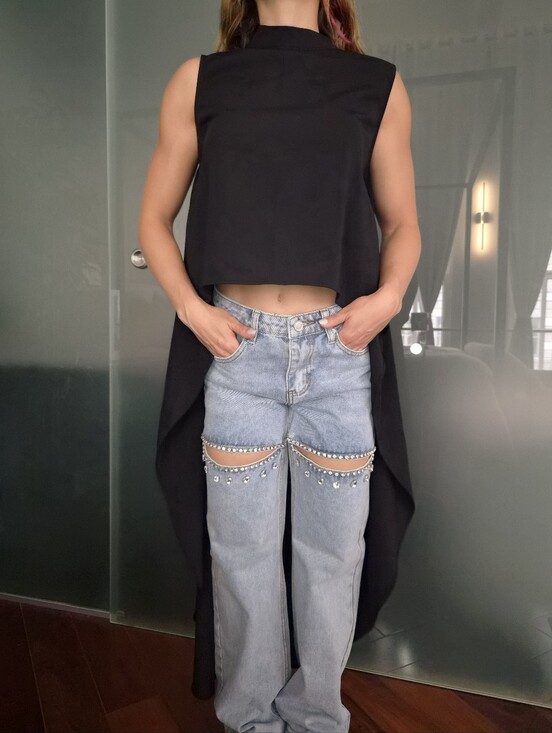 Rêveuse Tops - ☆5/$15☆High-Low Sleeveless Tank Top – Size S (Forever 21)